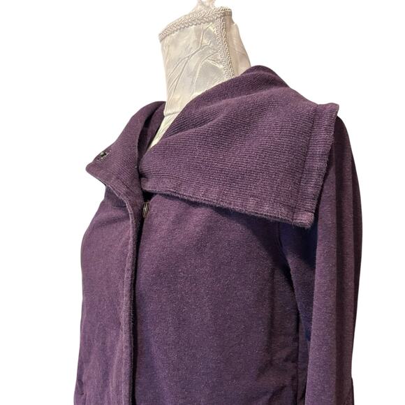 Lululemon Gratitude Wrap Jacket Womens Sz 4 Purple Double Breasted Activewear - Picture 8 of 16